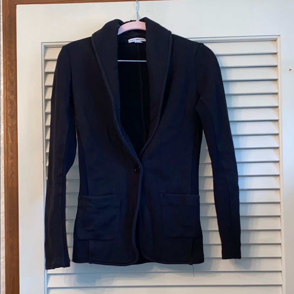 James Perse Black Blazer